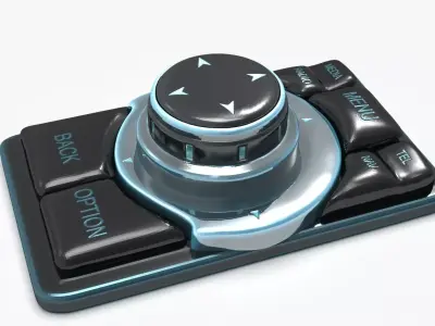 3 5 7 Series Telematics Interface iDrive Controller 3D model