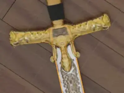 king david sword Free low-poly 3D model