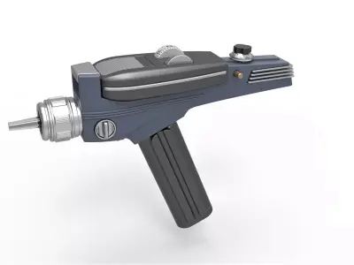 Phaser from Star Trek The Original Series 3D model
