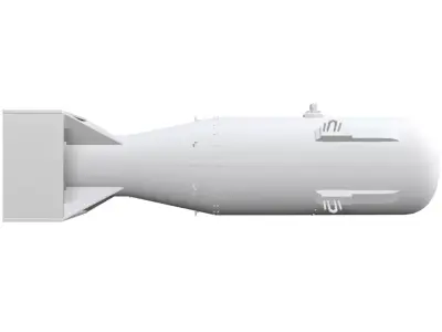 Little Boy Atomic Bomb 3D model order