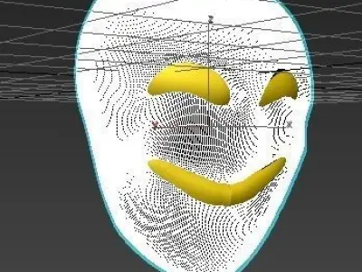 Happy Mask 3D model