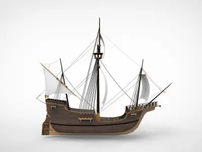 Santa Maria 3D model