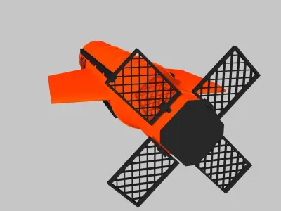 GBU-43 MOAB 3D model