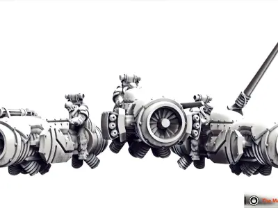 Tempest Legion - MK2 - Jetbike 3D print model