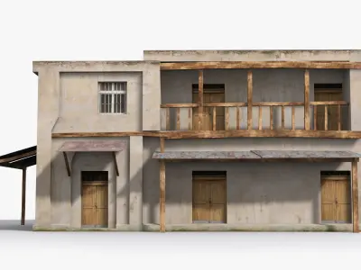 Arab xx21 Low-poly 3D model