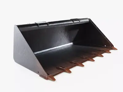 Skid Steer Bucket 3D model