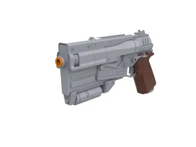  10mm Blaster - Fallout 4 - Commercial - Printable STL 3D print model