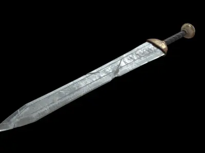 Gladius sword 3D model