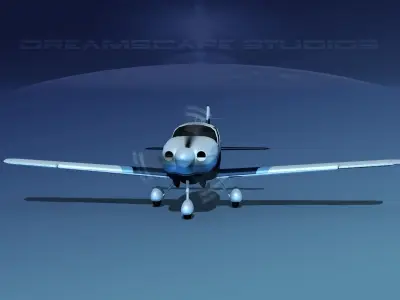 Cessna 400 TTx V08 3D model