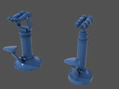 Yamato Binoculars - Commercial license - 1-100 scale 3D print model