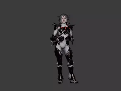 Horizon Fan Art 3D Character Model 3D model