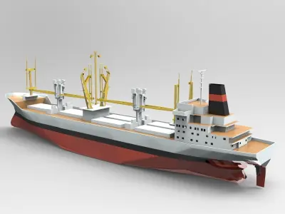 Small MSC Monterey 3D model