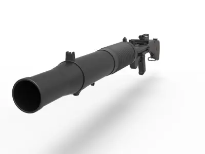 Stormtrooper Blaster T-21 from the movie Star Wars 3D model