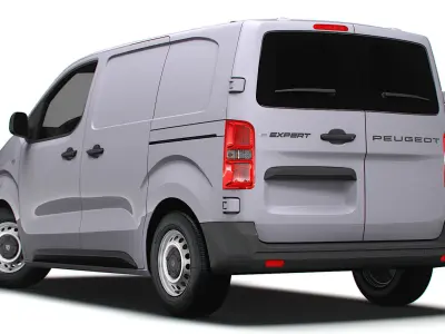Peugeot e Expert Van L1 2024 3D model