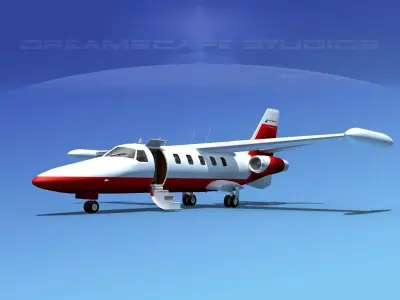 Dreamscape AT-48 Jet Executive V10 3D model