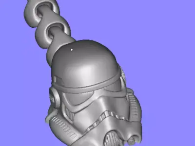character keychain 3D print model