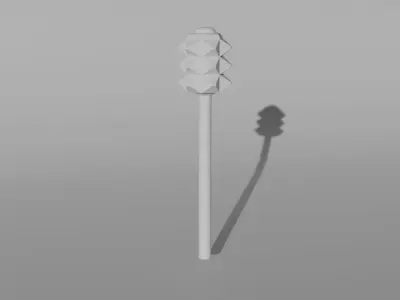 MIDDLE AGE STONE MACE Free 3D model