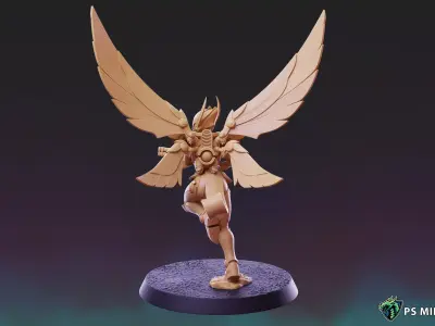 Galaxy Elves - Male Vengeful Wasps Pose 1 3D print model