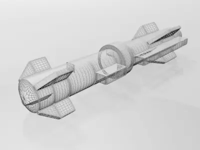 Missile 02 3D model