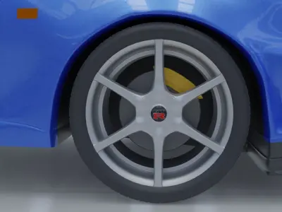 Nissan Skyline R34 GT-R V-spec 2 Free 3D model