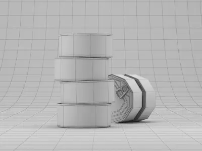 CANNED TUNA 3D model