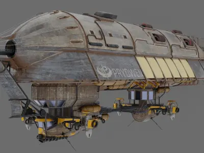 The Prydwen 3D model