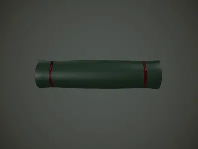 Military Mat Low-poly 3D model