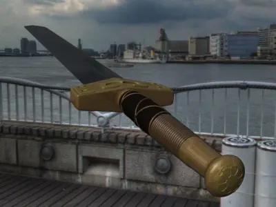 Meteor Sword Free 3D model