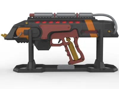 Flame Cannon - Legends Of Tomorrow - STL CAD - Commercial Use 3D print model