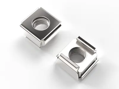 M6 Cage Nut 3D model
