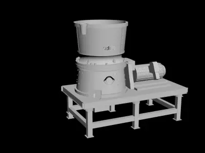 Sandvick CH840i CONE CRUSHER 3D model