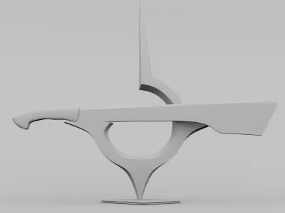 Dune Sword 3D model