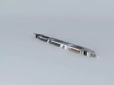 United DC1010 Interior By Air Canada R.C.P Line Alliance  Free 3D model