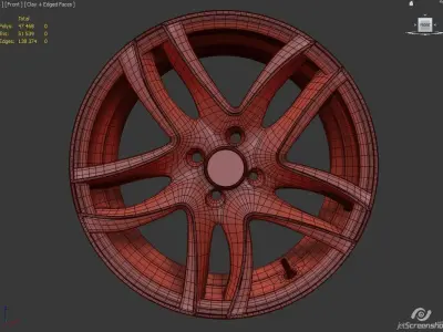 Rim TSW R16 3D model