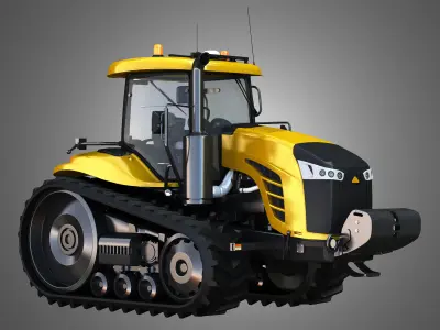 Challenger - MT700E Tractor 3D model