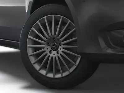 Mercedes Benz Vito Premium 2020 wheel 3D model