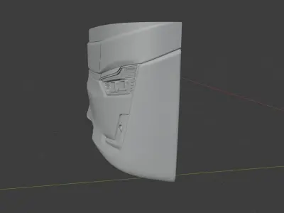 Laksana SR3 Front Bumper 3D model