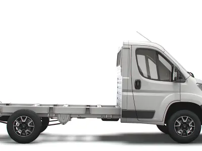 Vauxhall Movano Chassis Truck Single Cab 3450WB 2022 3D model