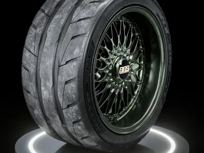 Nitto NT05 285 35 ZR18 101W 3D model