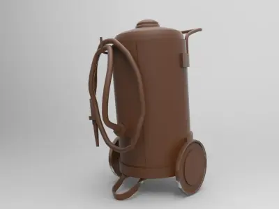 balloon fire extinguisher 3D print model
