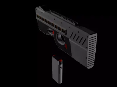 E-Shotgun 3D model