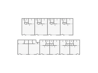 Commercial Interior Sketch - 3001-3500 SF - Xactimate 3D model