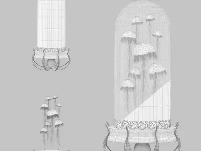 Jellyfish Decorative 3D model