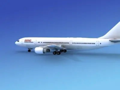 Airbus A300 AMC 3D model