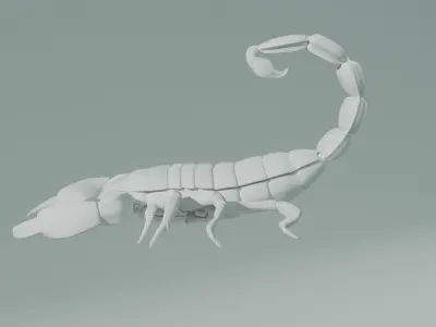 Scorpion 3D print model
