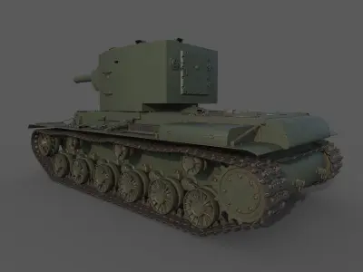 KV 2 model 1940 3D model