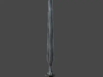 Short Sword3 Low-poly 3D model