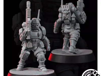 IMPERIAL URBAN STORM SQUAD 3D print model