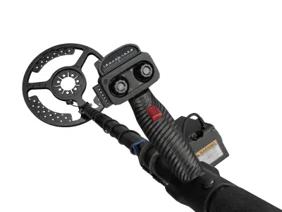 Mine Detector Low-poly 3D model