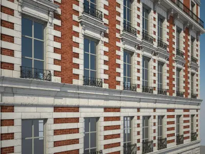  Old Building XX 3D model